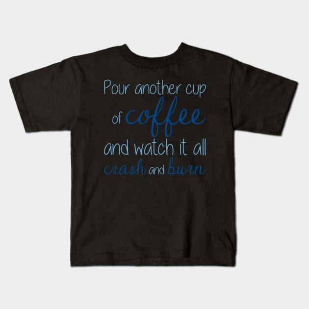 Coffee DEH Kids T-Shirt by bethd03